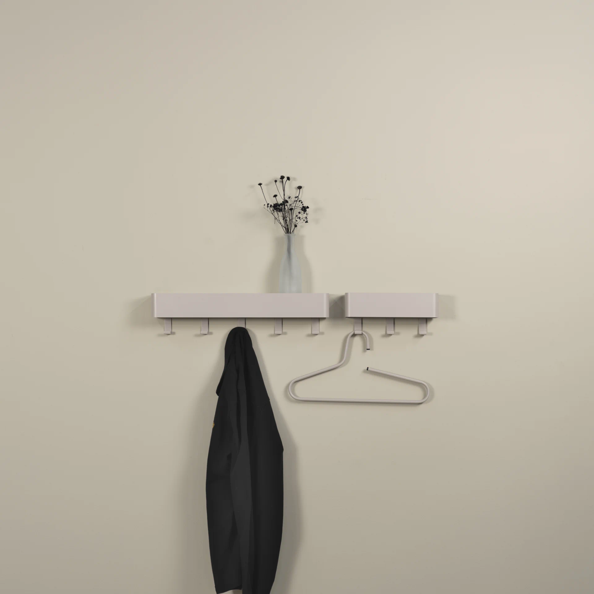 Spinder Design Wandgarderobe Dax Play 3 Silky Taupe