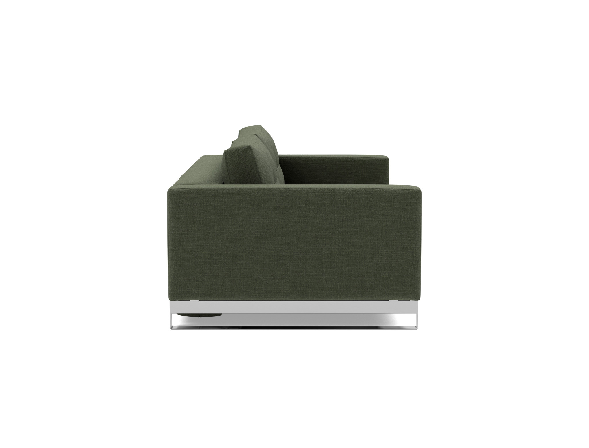 Schlafsofa Cassius D.E.L. Chenille Esina 413-Olive-Green