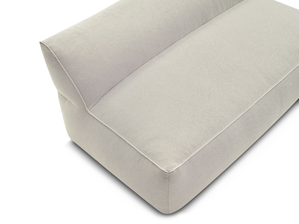 Bobochic Riviera Sofamodul 2-Sitzer Melange-Stoff Beige