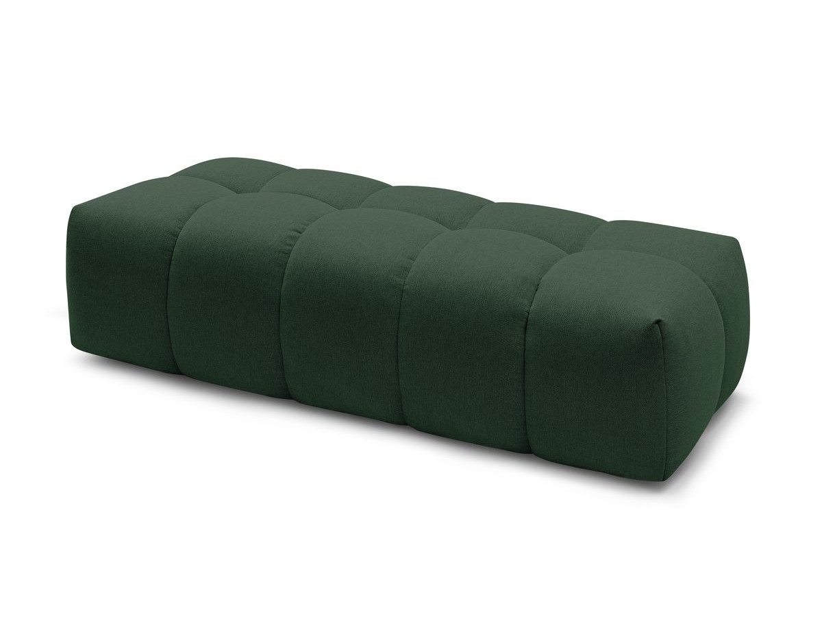 Bobochic Mont-blanc Pouf Melange-Stoff Grün