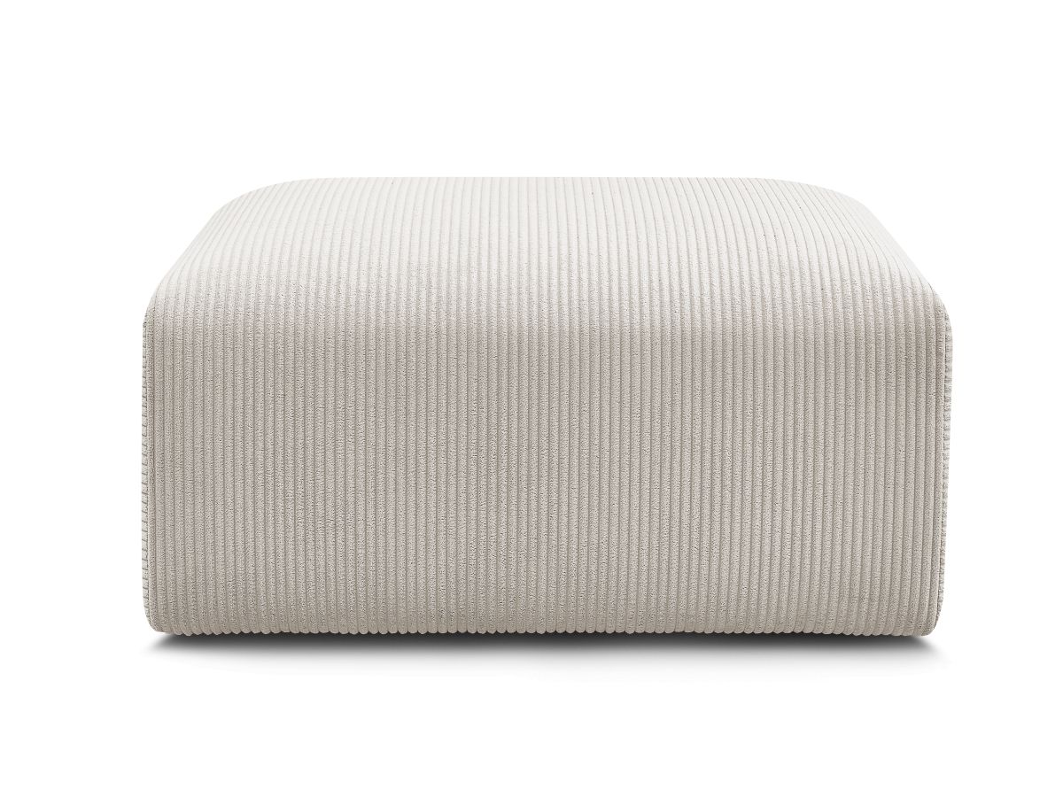 Bobochic Tina Pouf Cordsamt Beige