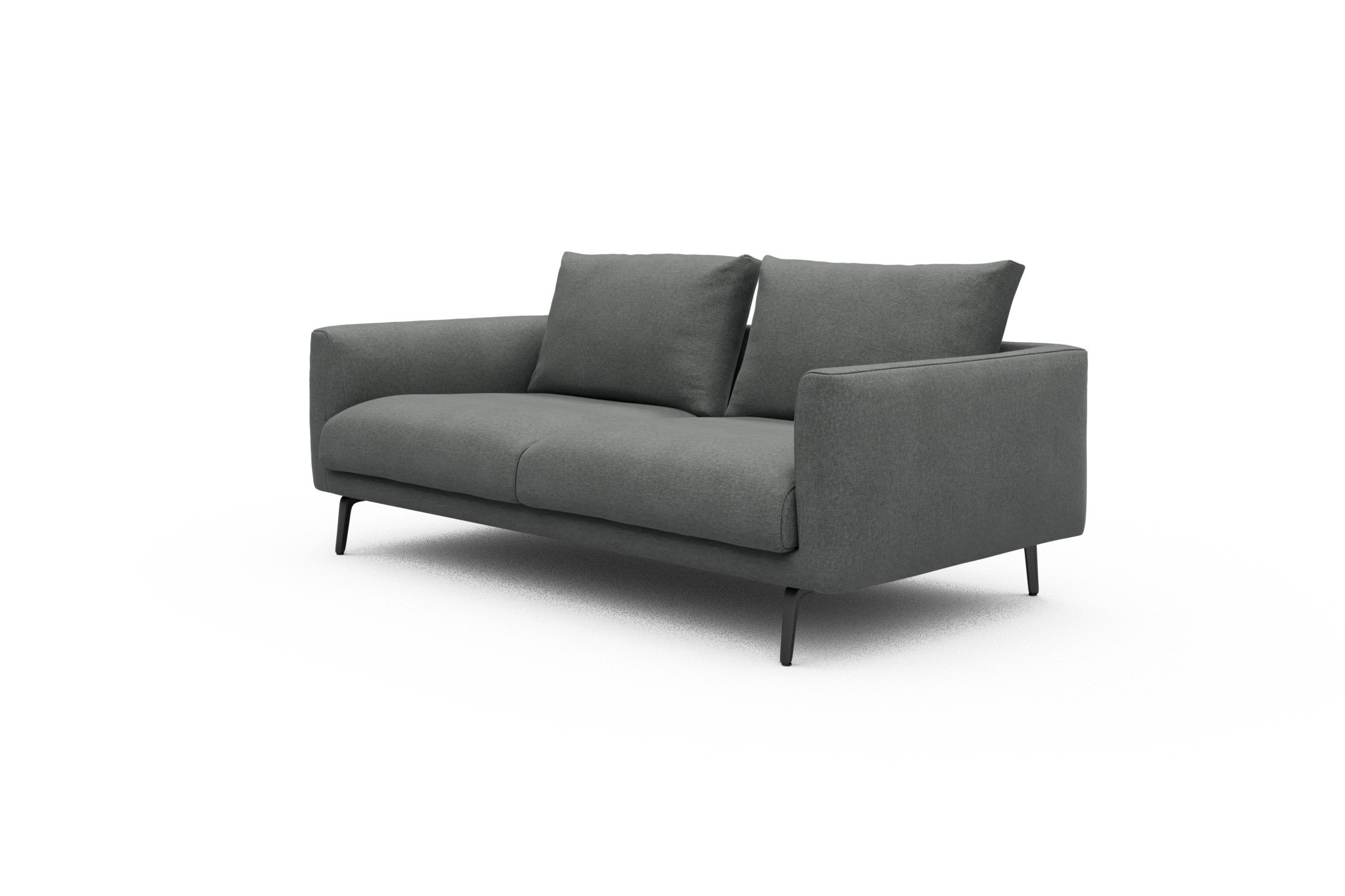 Sofa Karl 2-5-Sitzer Satya-Steel