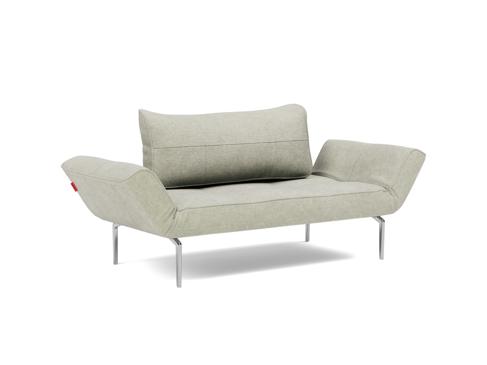 Tagesbett Zeal Flachgewebe Avella 280-Sand Beine Straw Aluminium