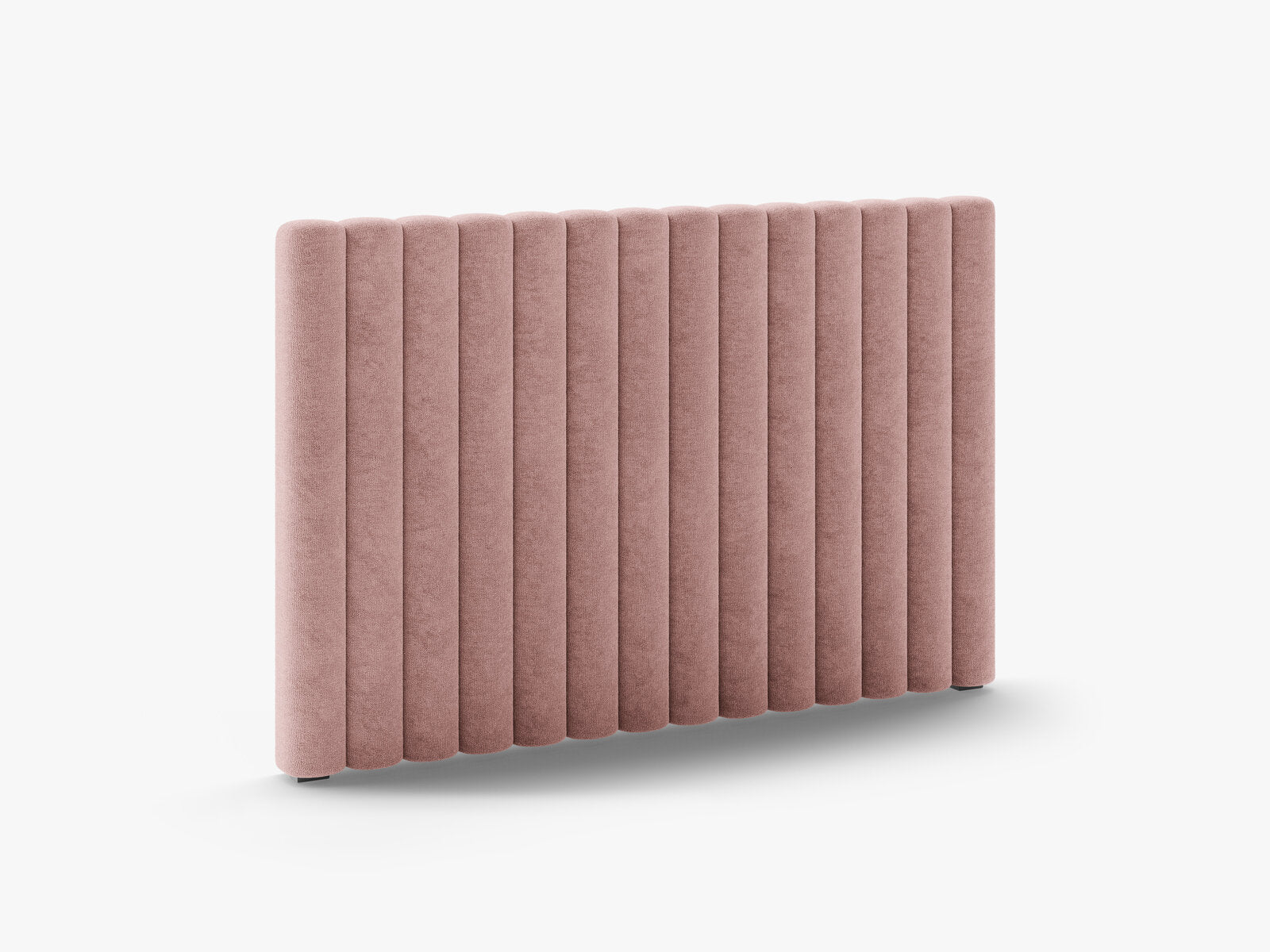 Micadoni Mistero Samtiger Kopfteil 80 cm Chenille Perfect Harmony Rosa 140x95