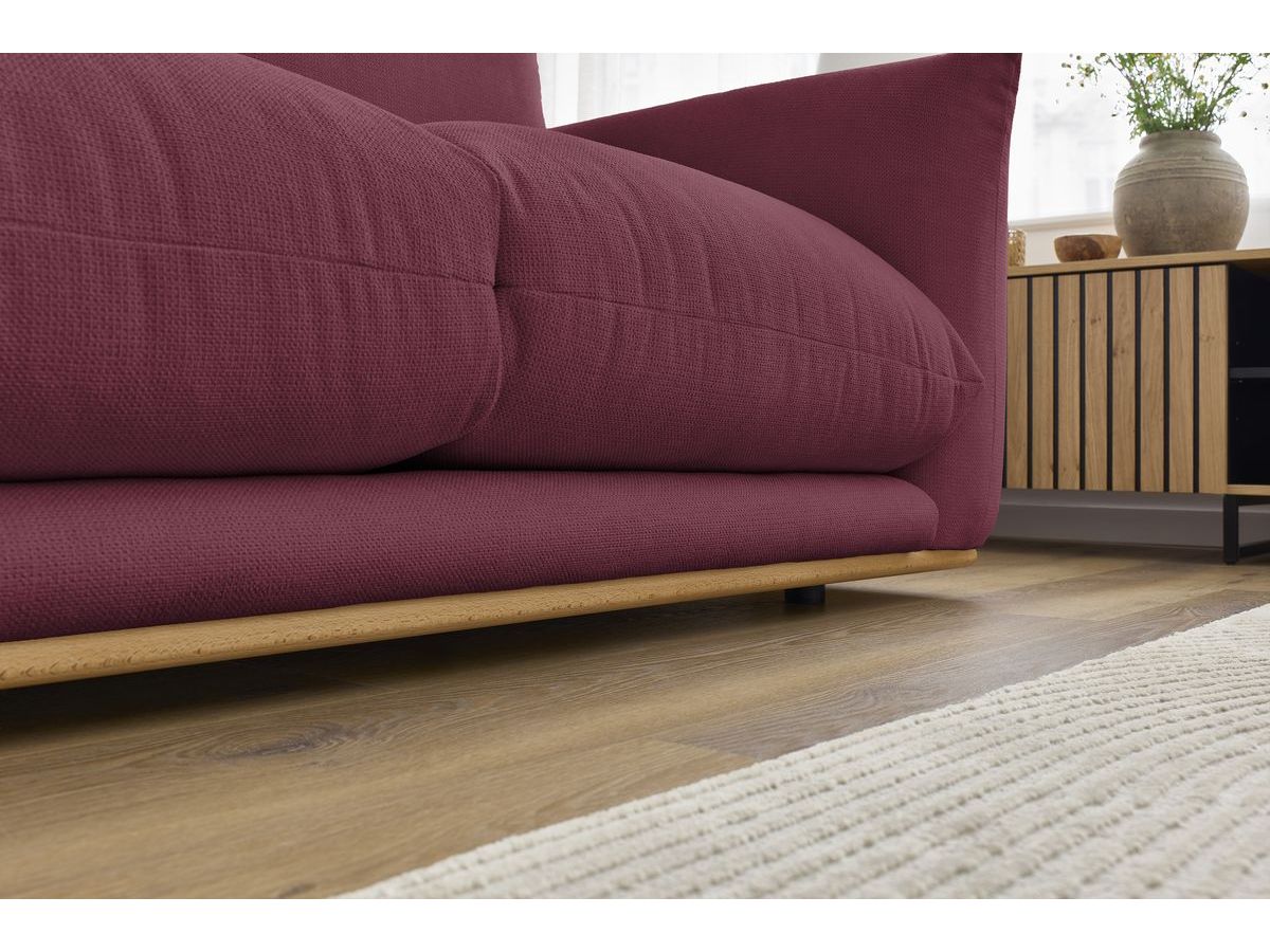 Bobochic Ernest Sofa 2-Sitzer Stoff Rot