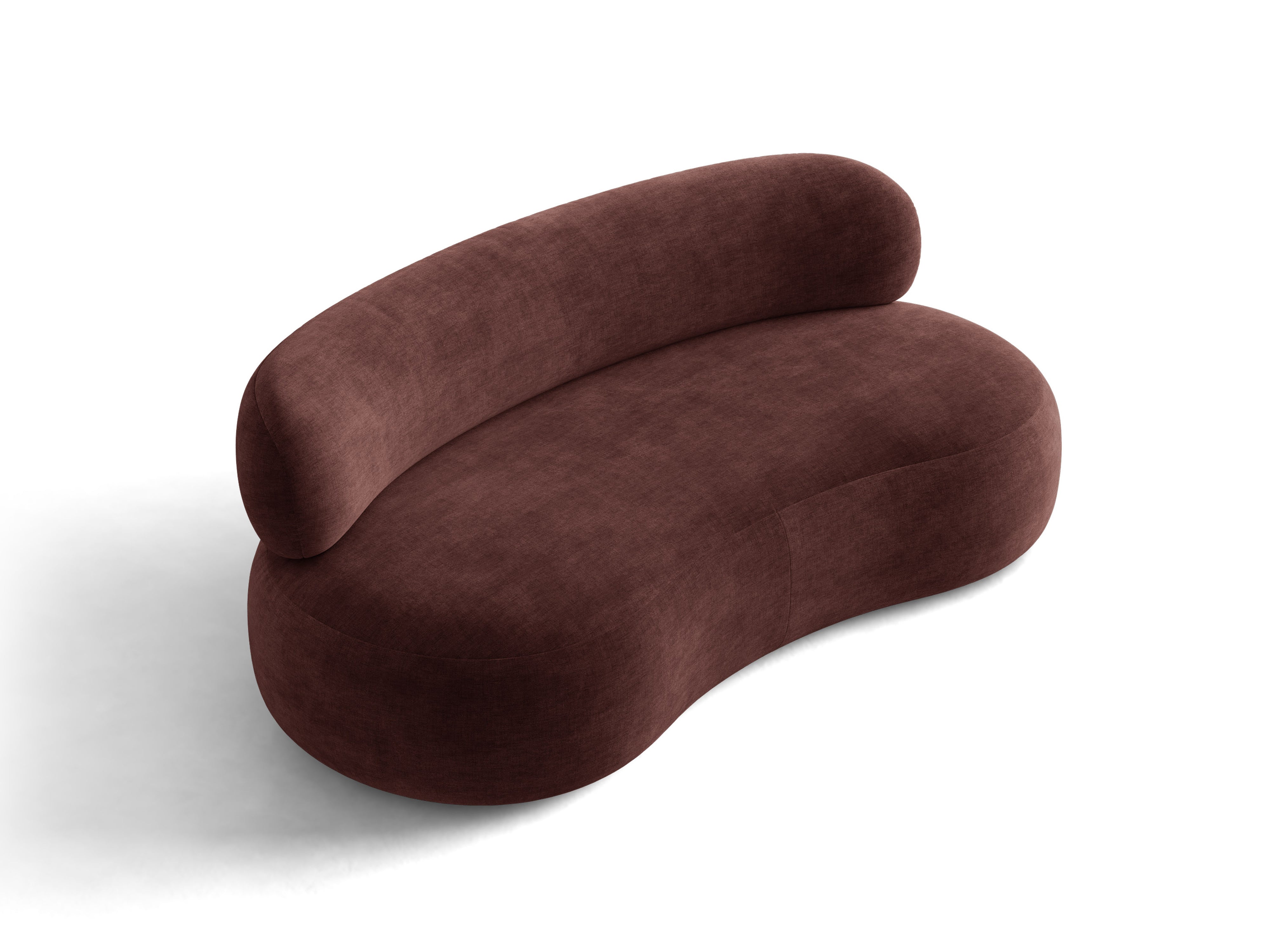 Micadoni Aura Sofa 3-Sitzer Chenille Golden Kirschbaum