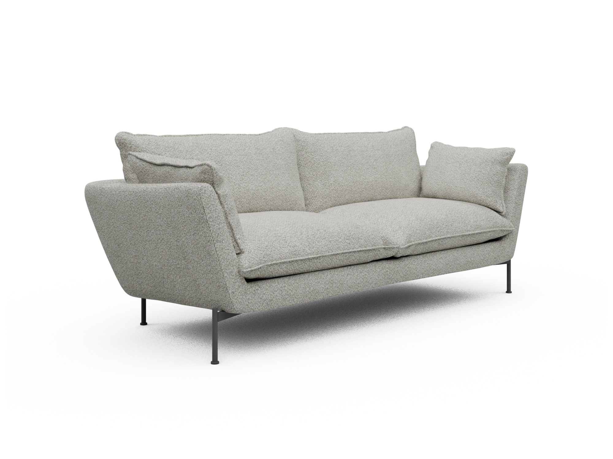 Skandi Home Sofa Anton Soft 3-Sitzer Vanora-Warm-Sand moebelfaktor