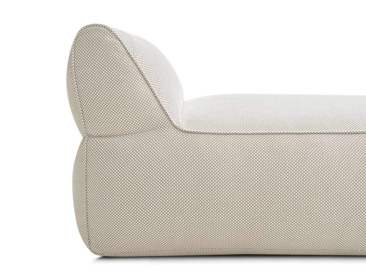 Bobochic Riviera Méridienne-Modul Melange-Stoff Beige