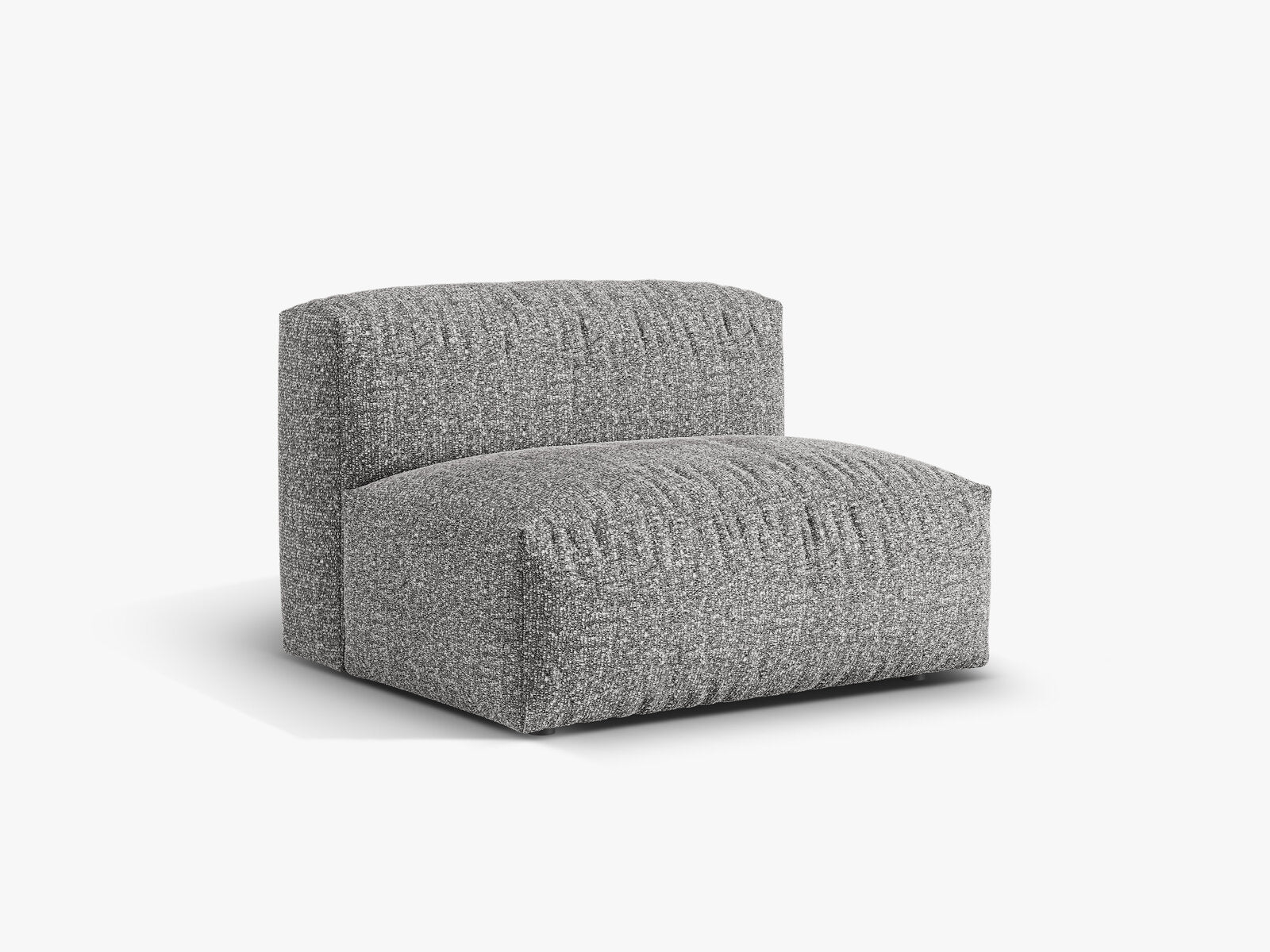 Micadoni Modul Martina 1-Sitzer Boucle Monet Graphit