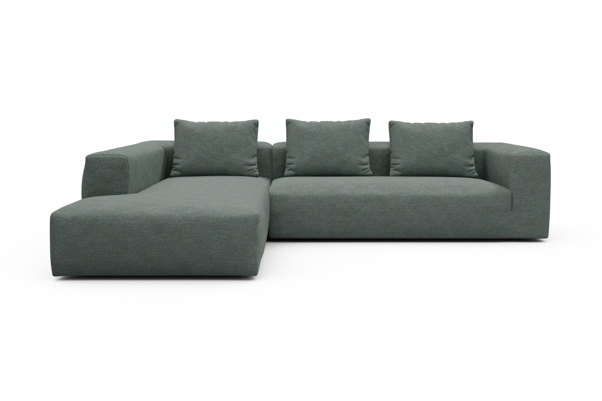 Skandi Home Ecksofa Fred Relax-Ecke links mit 2,5-Sitzer Carreno-Ice-Blue moebelfaktor