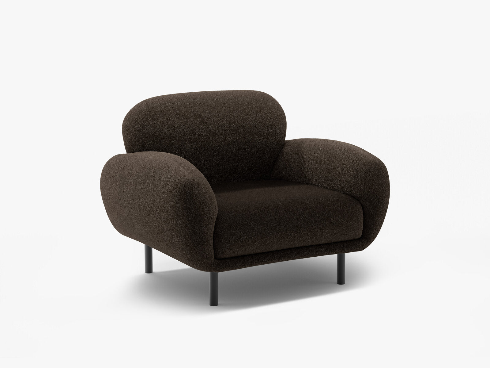 Micadoni Sessel Poppy Boucle Baloo Braun