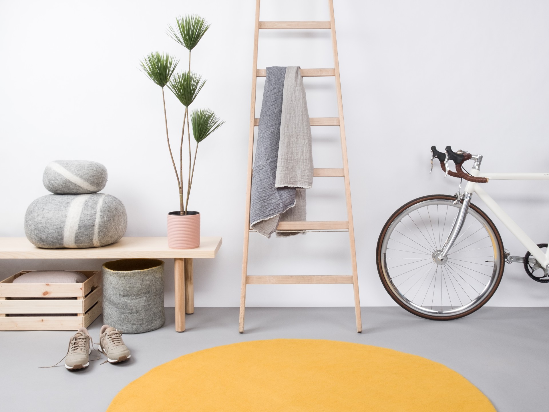 myfelt Klara Filzteppich - 200 cm