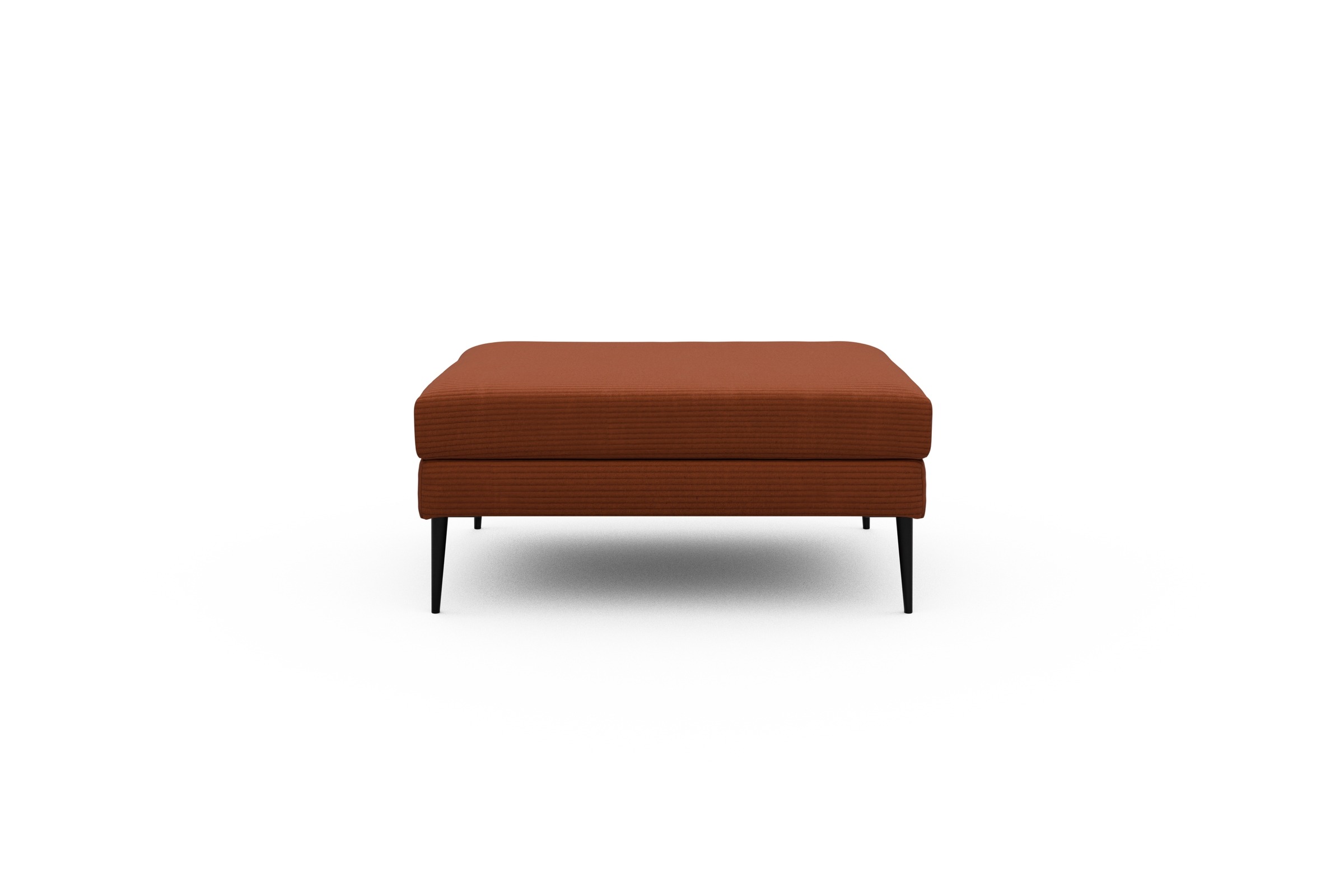 Sitzhocker Paul Corduroy-Burnt-Orange