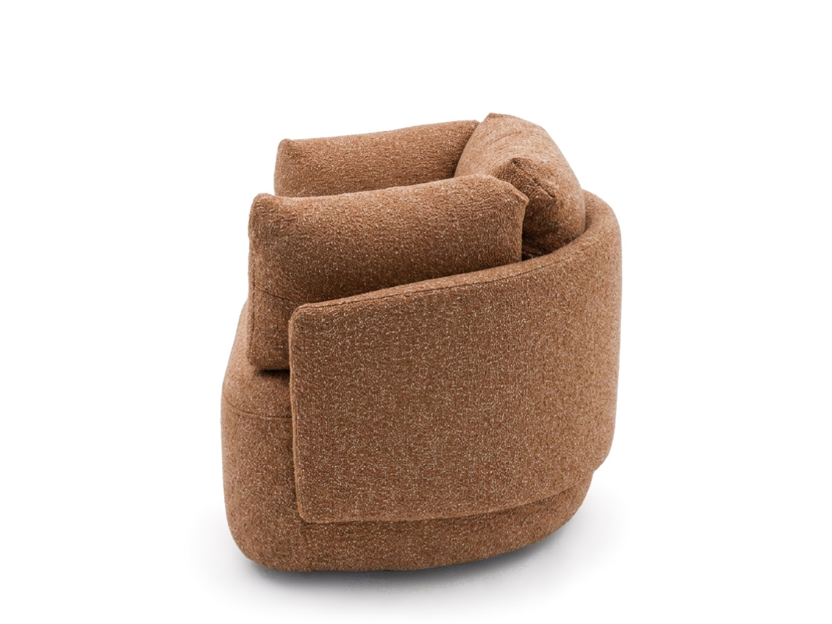 Bobochic Mario Sessel Melange-Stoff Orange