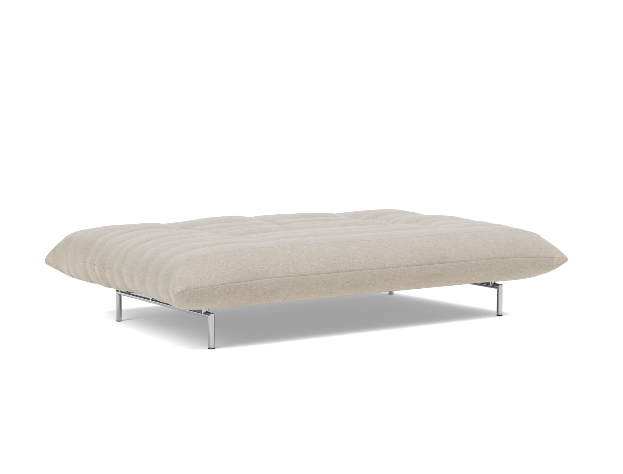 Schlafsofa Mikunjo Flachgewebe Phobos 586-Latte
