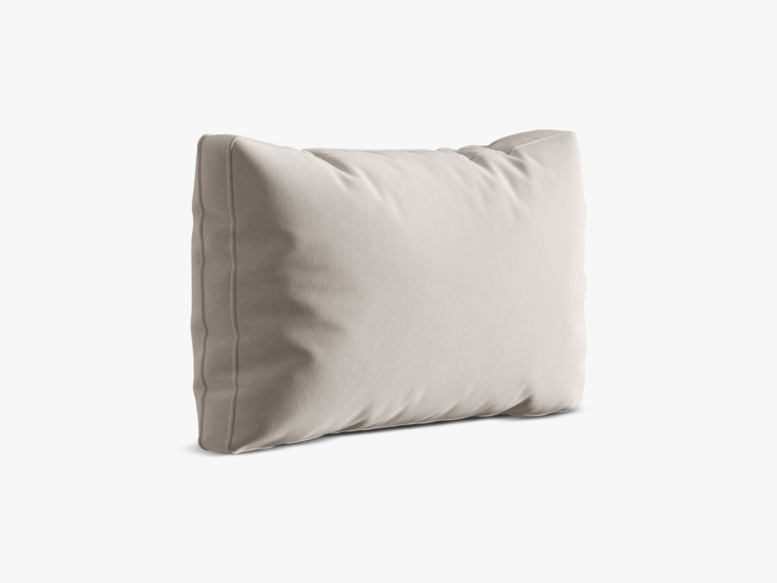 Micadoni Kissen Dreamy Samt Salvador Beige