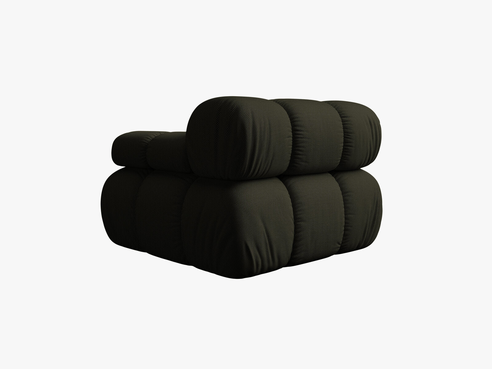 Micadoni Eckmodul Bellis Rechts 3D-Stoff Sonic Amazonas Grün