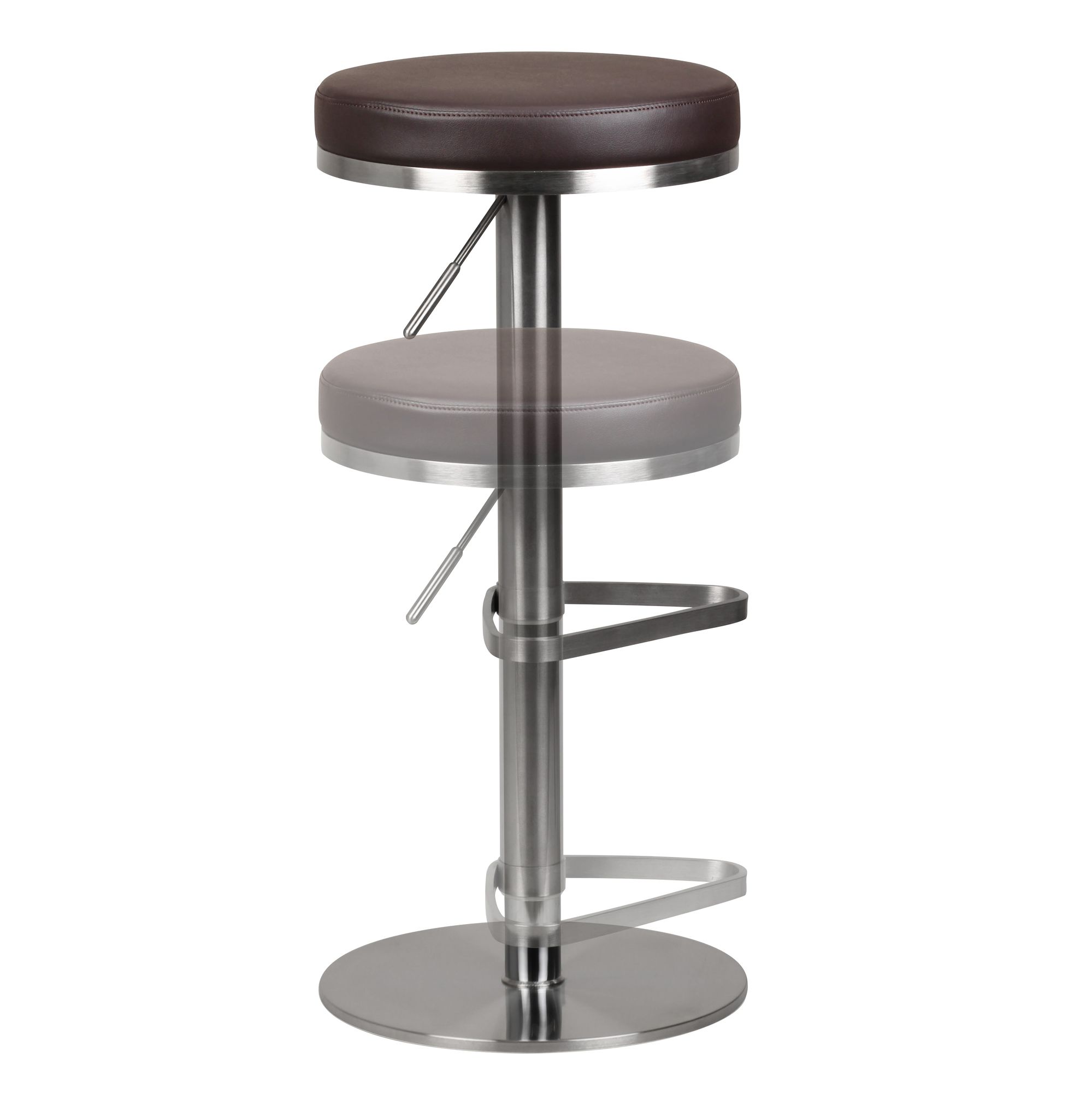 Barhocker Bjerka Metall Braun Ø 38 cm