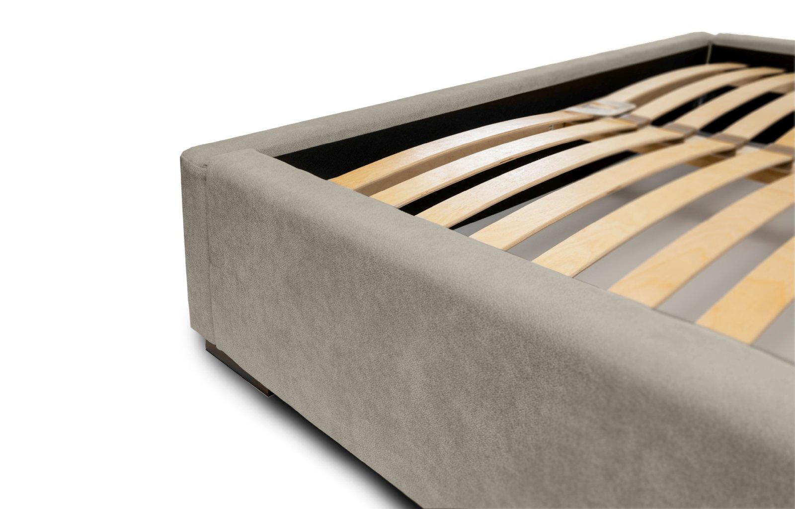 Polsterbett Navo Chenille 140x200 mit Metallrahmen Ditra-New 03