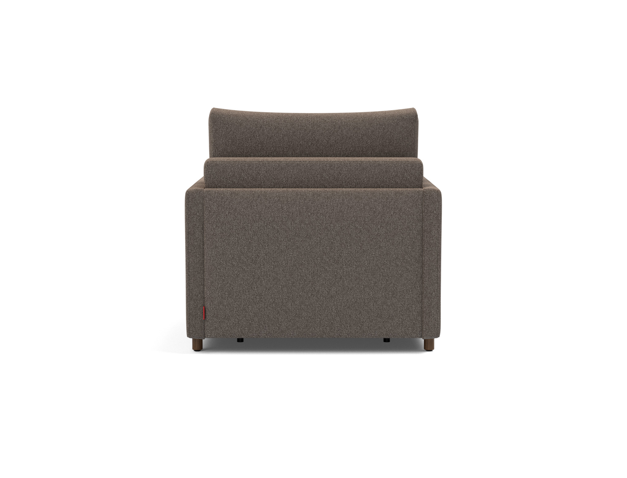 Schlafsessel Neah mit Slim-Armlehnen Boucle Skandi 530-Taupe
