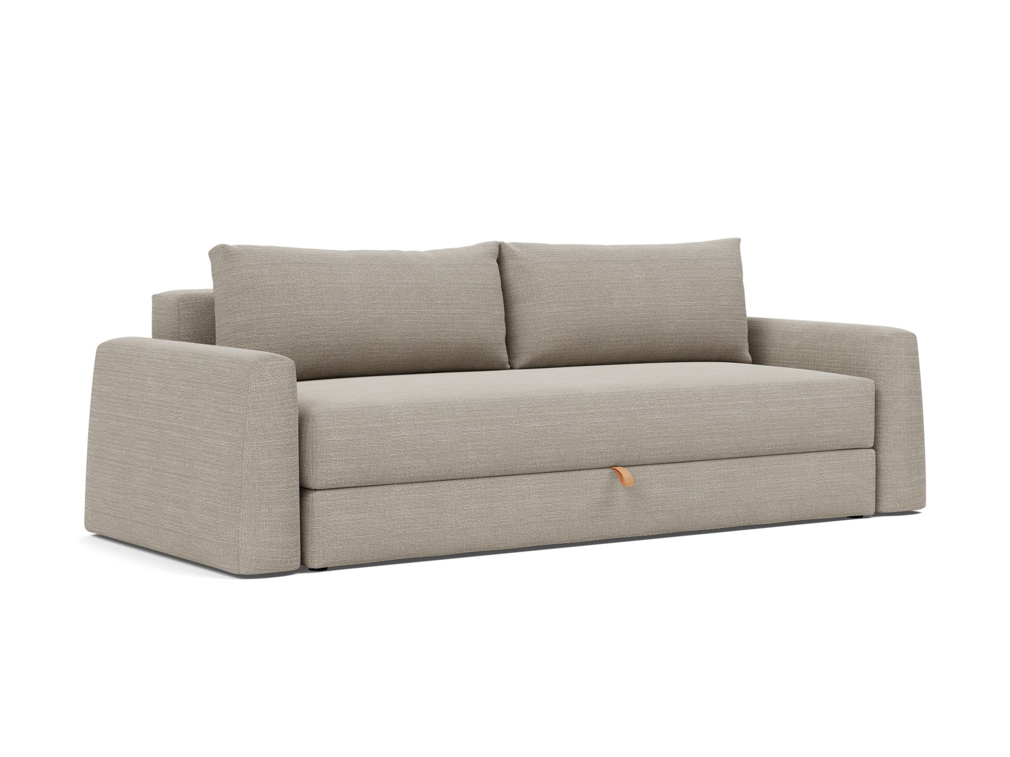 Schlafsofa Cone Strukturierter Stoff Kenya 579-Gravel
