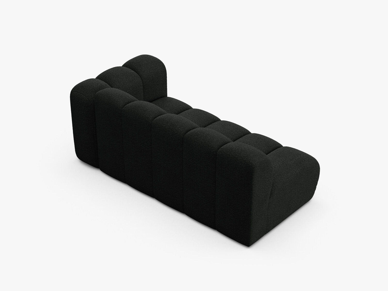 Micadoni Modul Lupine 3-Sitzer Boucle Baloo Schwarz Rechts