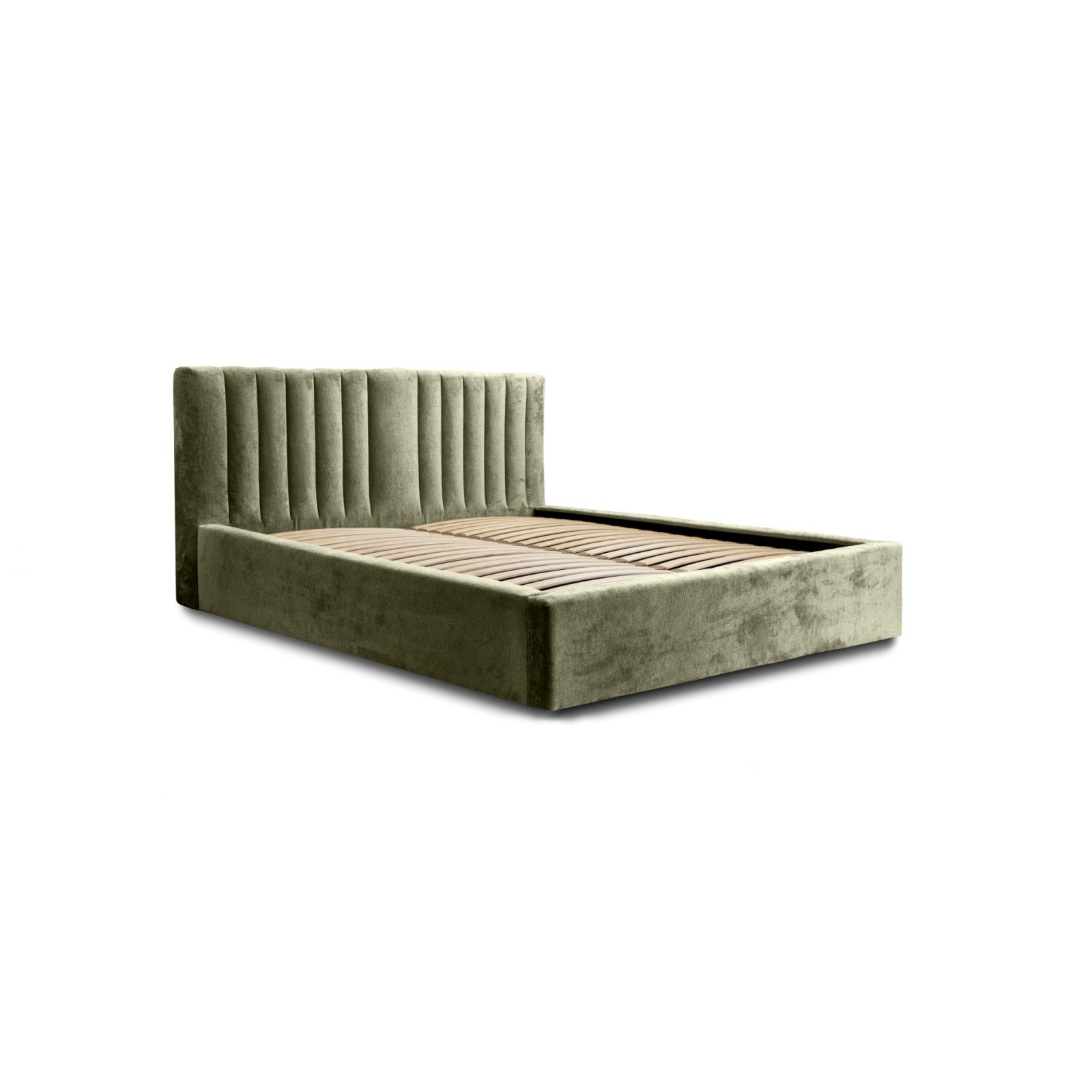 Polsterbett Velo-Vi Chenille 140x200 mit Metallrahmen Perfect Harmony 39