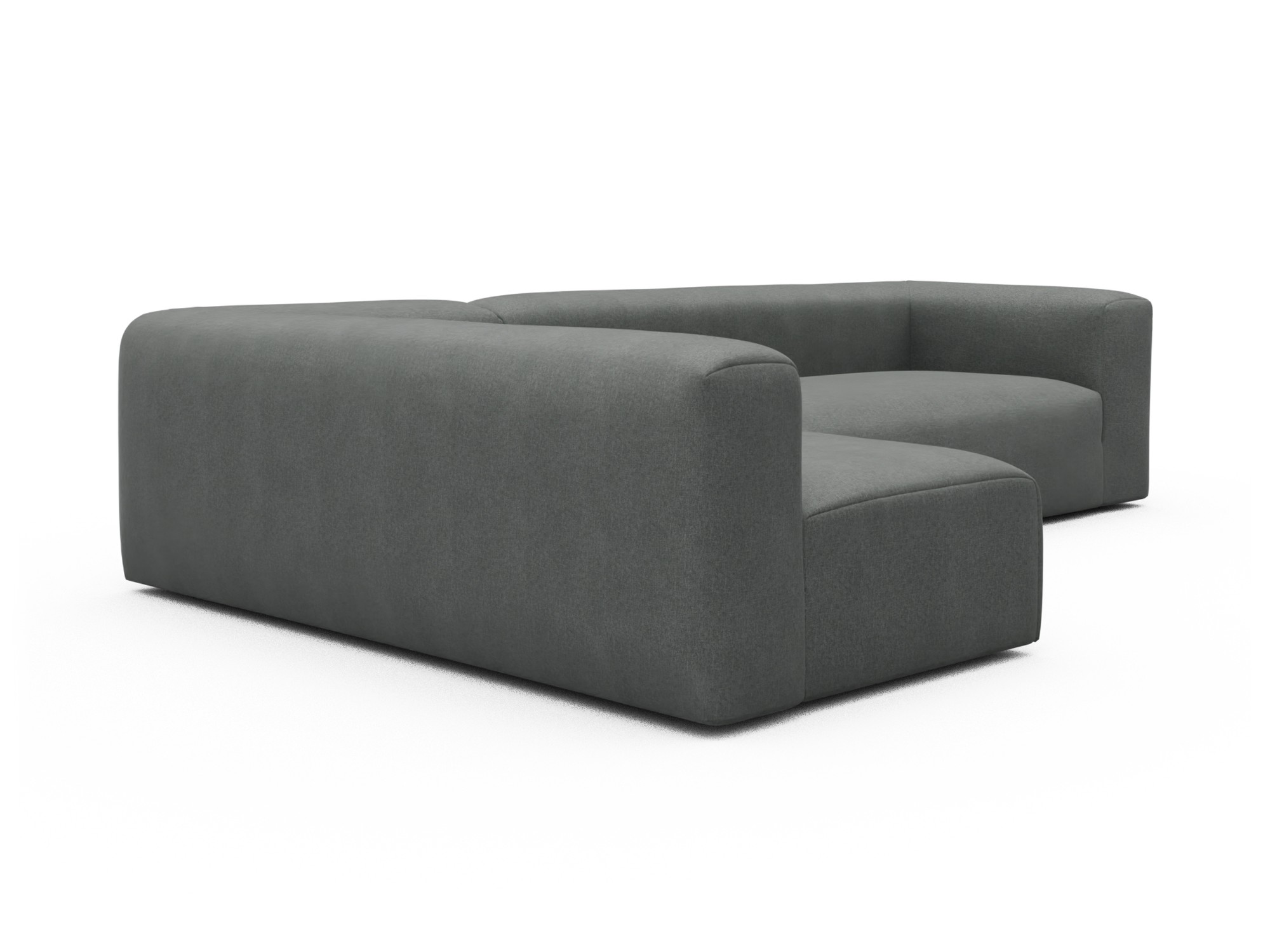 Skandi Home Ecksofa Fred 2x 2,5-Sitzer links offen Satya-Steel moebelfaktor