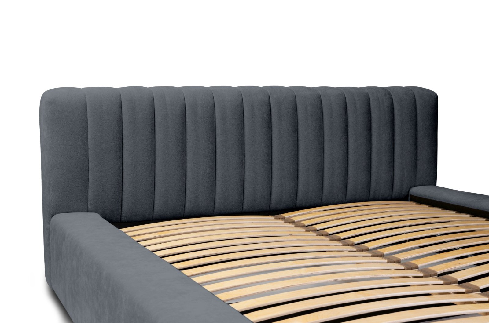 Polsterbett Carno Chenille 140x200 mit Holzrahmen Ditra-New 11