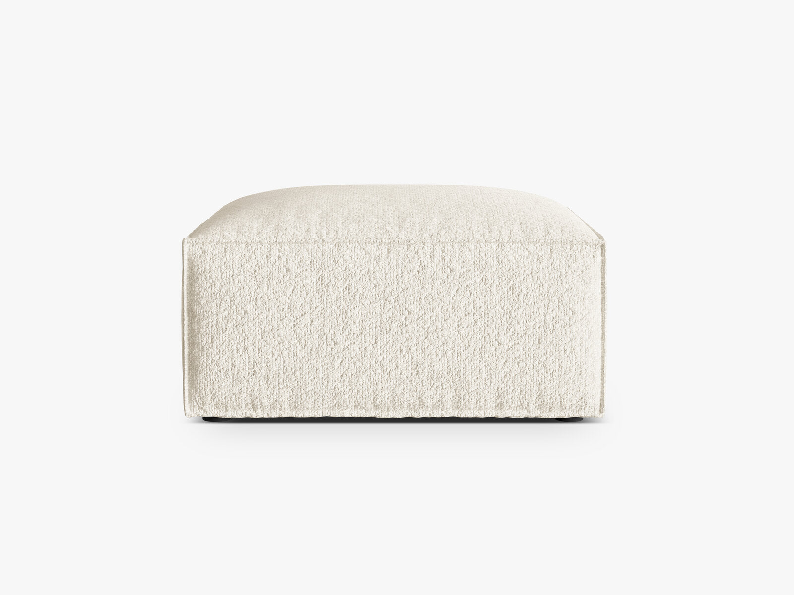 Micadoni Hocker Nuria 1-Sitzer Boucle Elfenbein