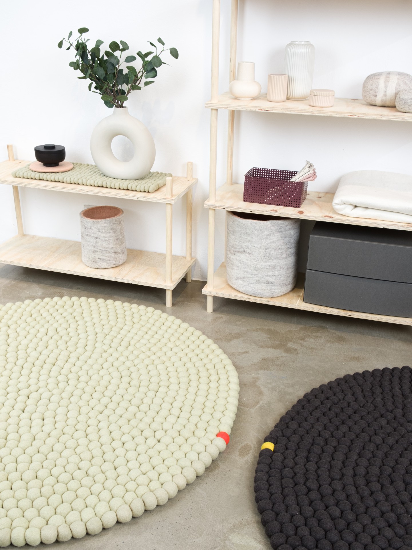 myfelt Big One grünbeige - 160 cm