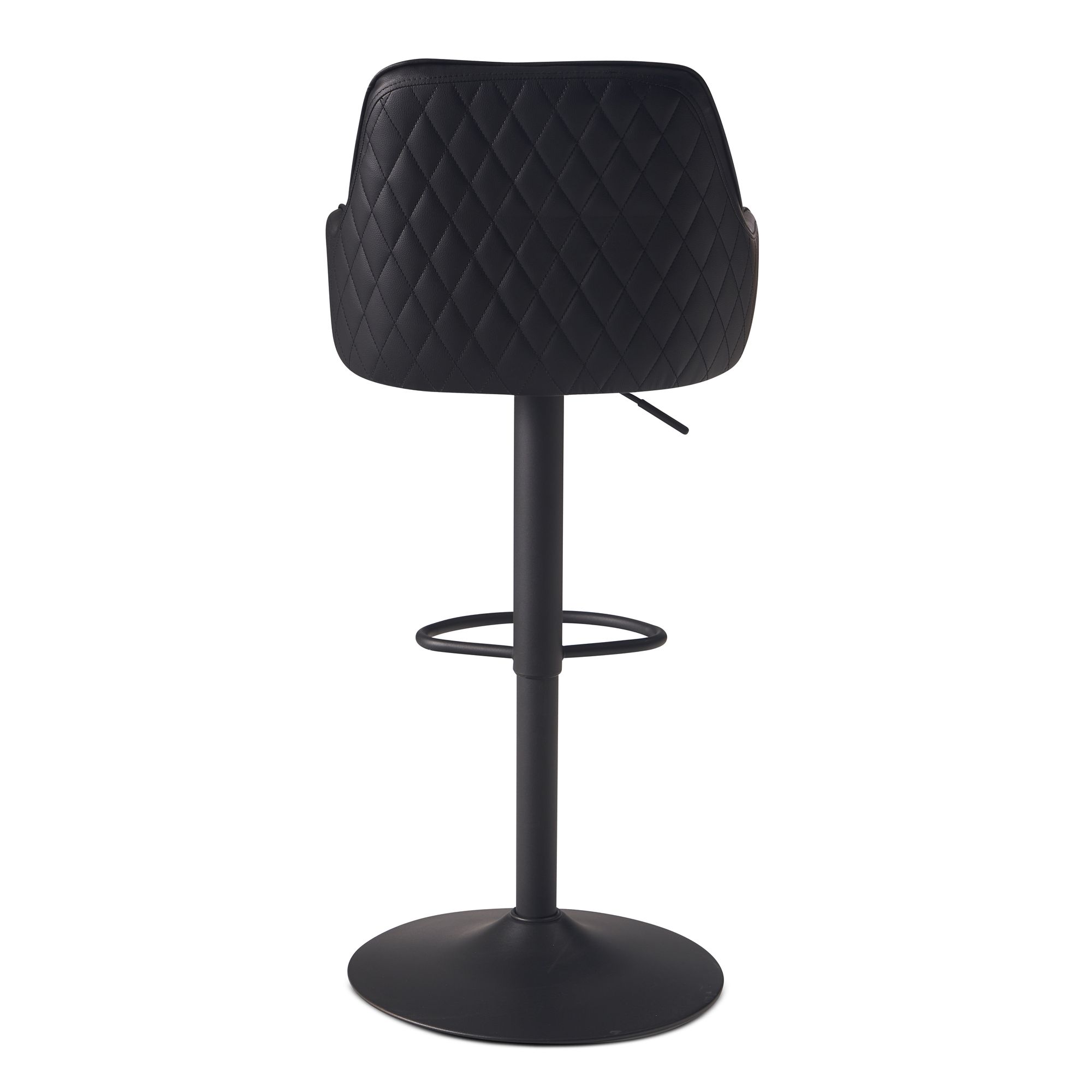 Barhocker Hafslo Kunstleder Schwarz 45 × 45 × 106 cm