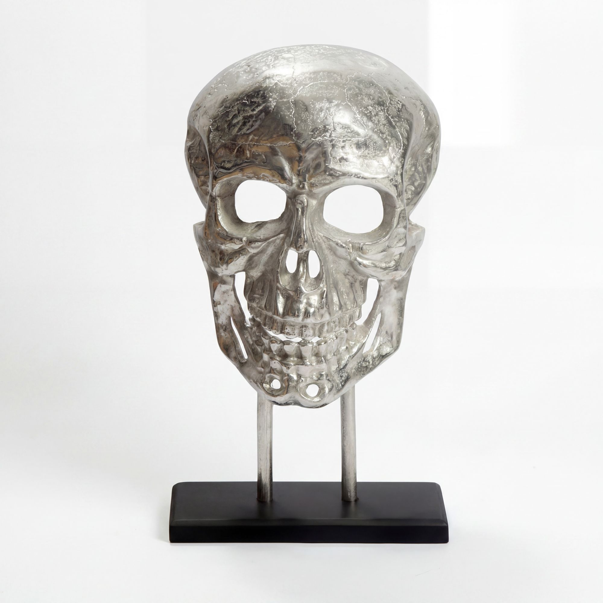 Dekoobjekt Munkeby Silber 32,5 × 17 × 57 cm