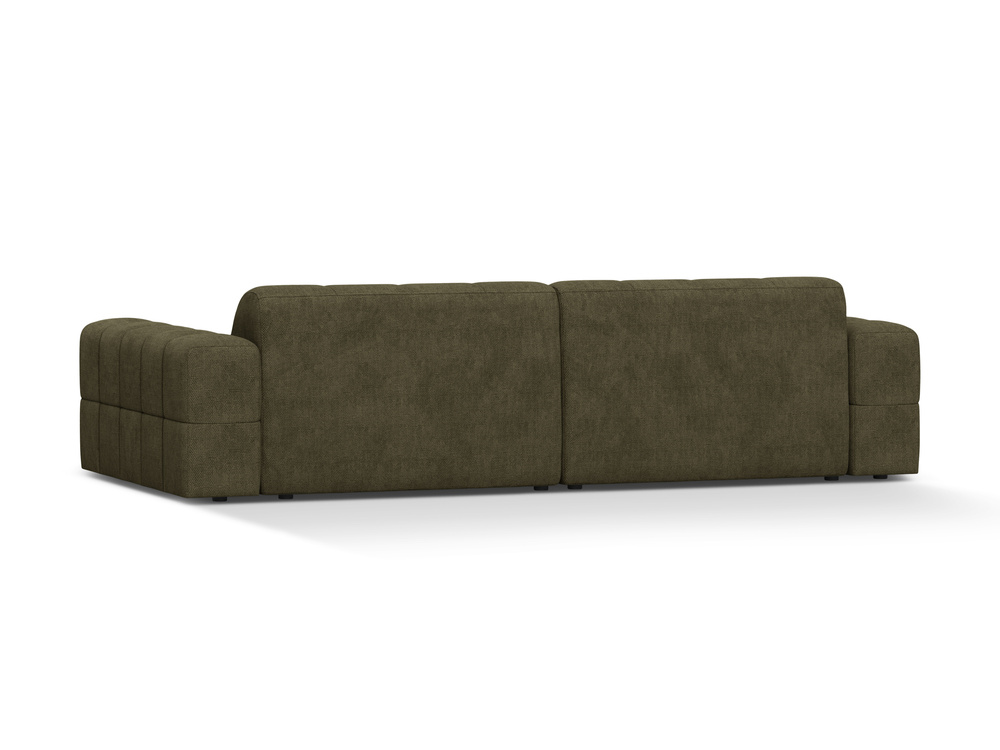 Cosmopolitan Design Sofa Chicago 4-Sitzer Chenille Eden Grün