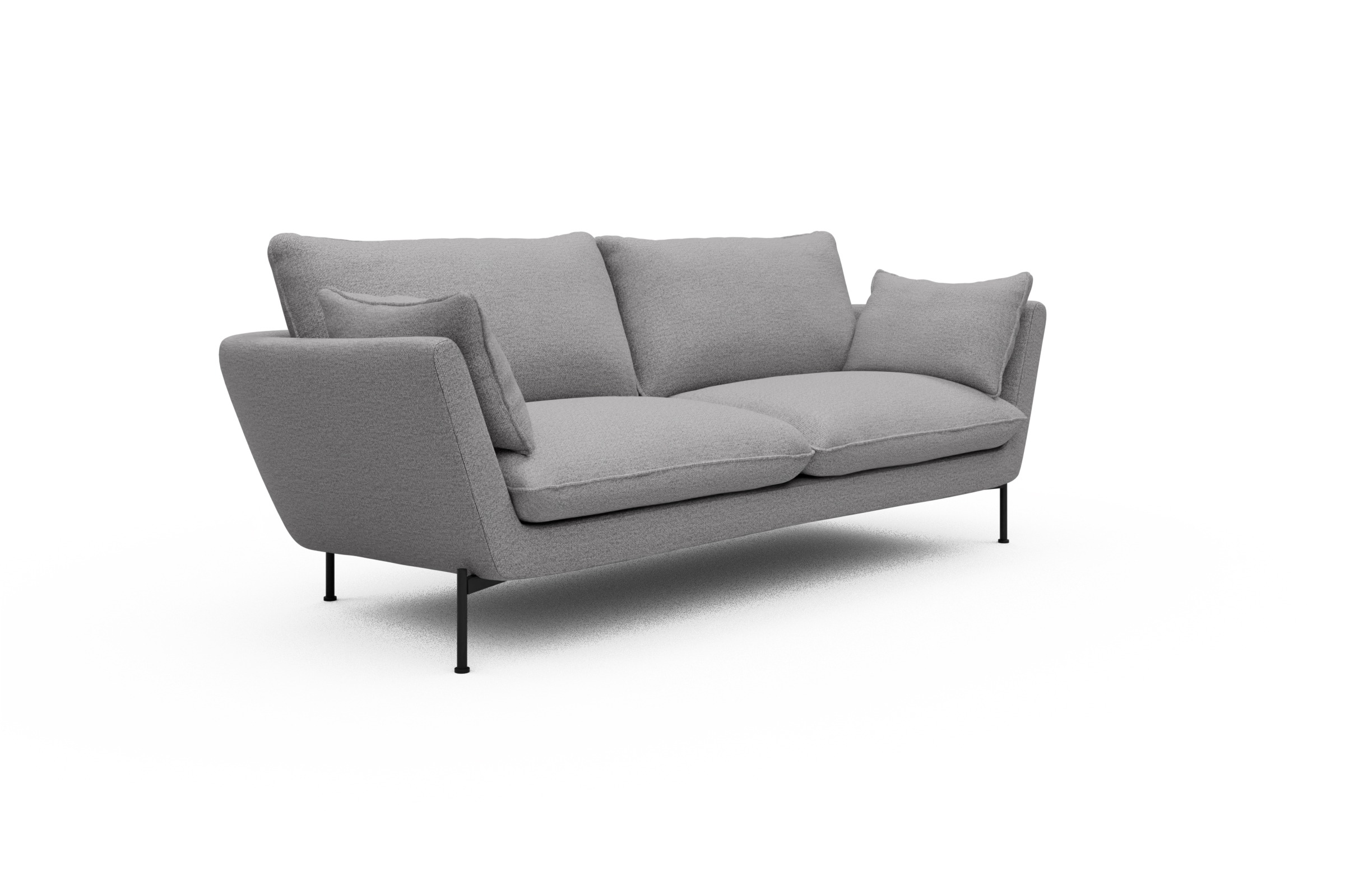 Sofa Anton 3-Sitzer Sama-Grey