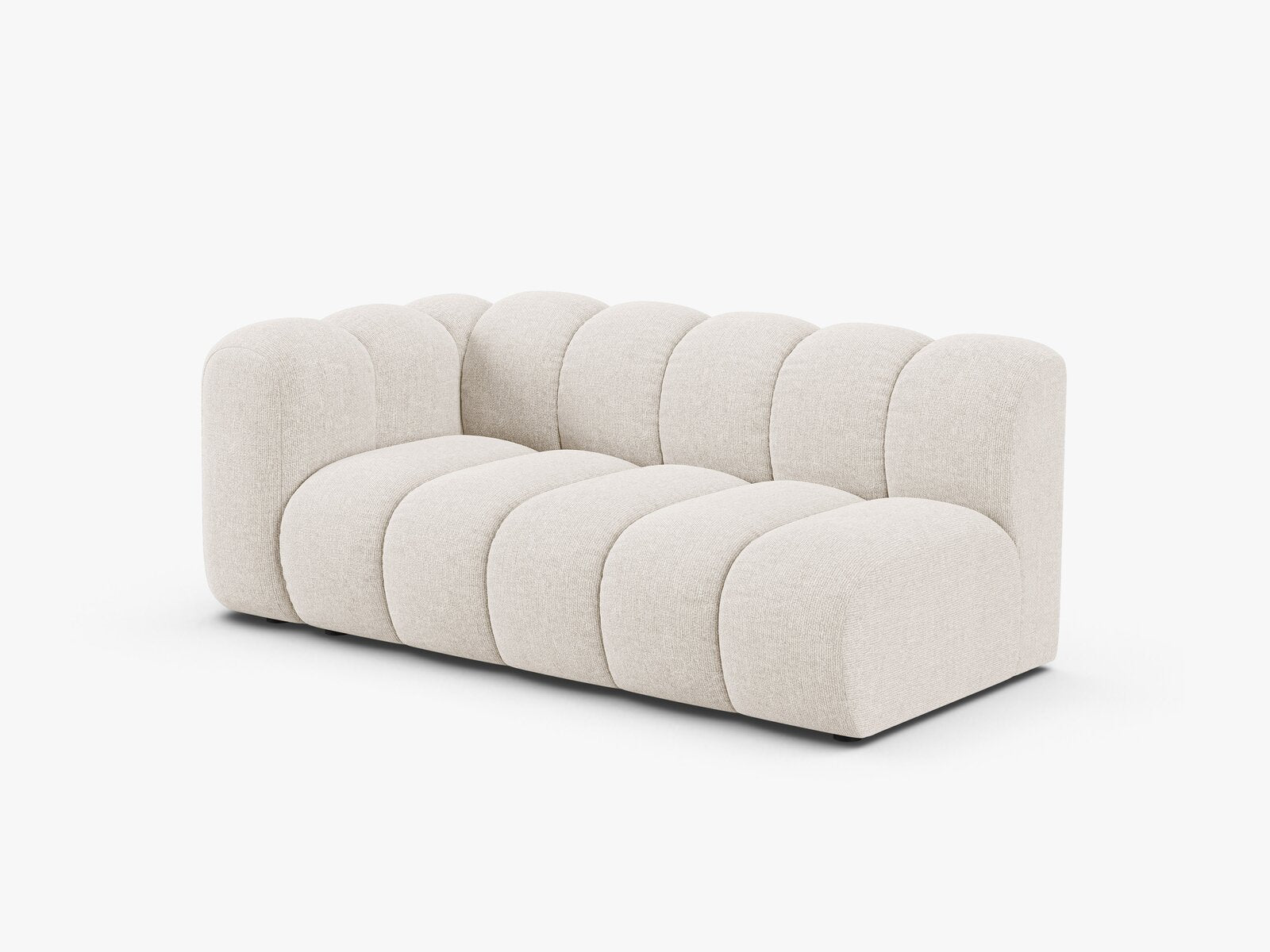 Micadoni Modul Lupine 3-Sitzer Chenille Eden Helles Beige Links