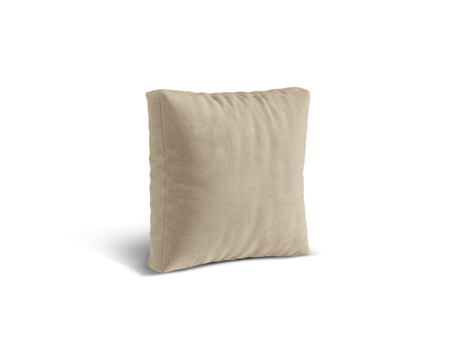 Micadoni Kissen Martina Samt Vogue Helles Beige 40x40