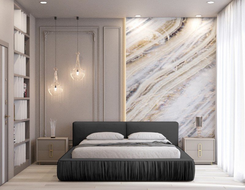 Polsterbett Beyond Samtstoff 160x200 mit Metallrahmen Riviera 100