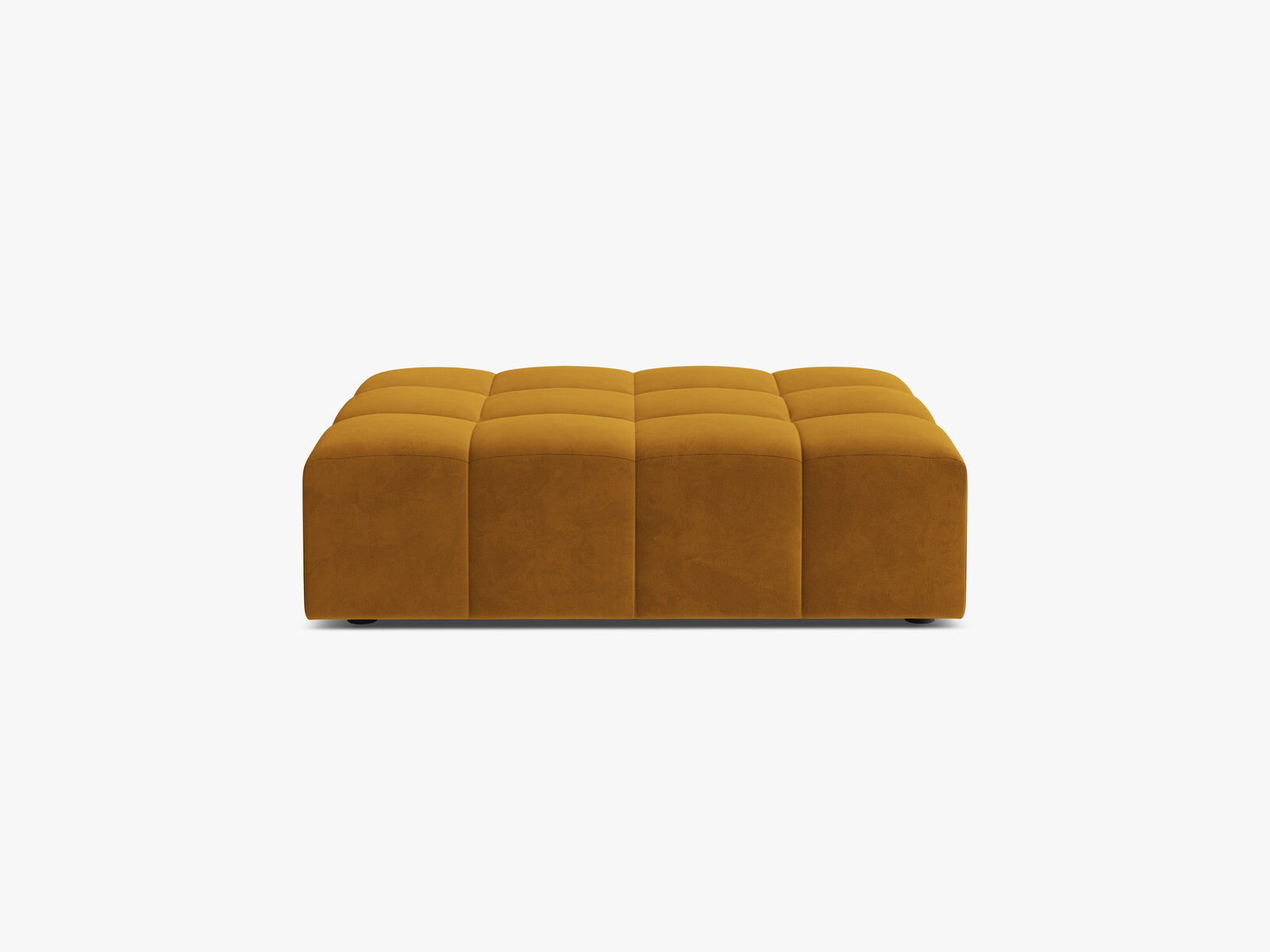Micadoni Hocker Jennifer 1-Sitzer Samt Bluvel Gelb
