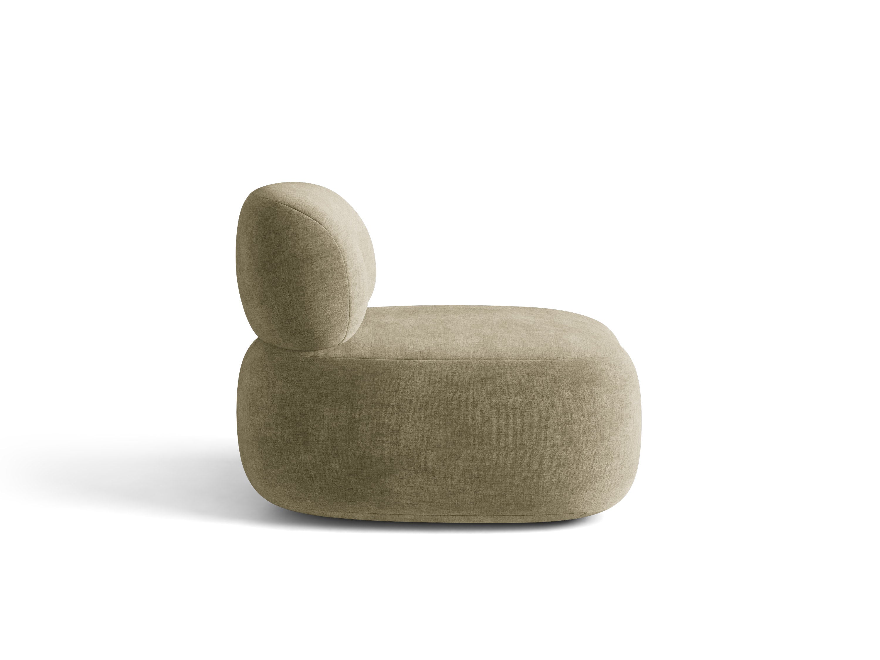 Micadoni Aura Drehbarer Sessel Chenille Golden Hellolive