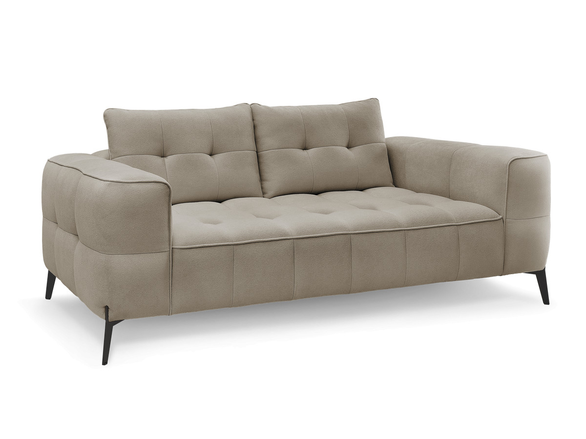 Bobochic Anis Sofa 2-Sitzer Strukturstoff Taupe