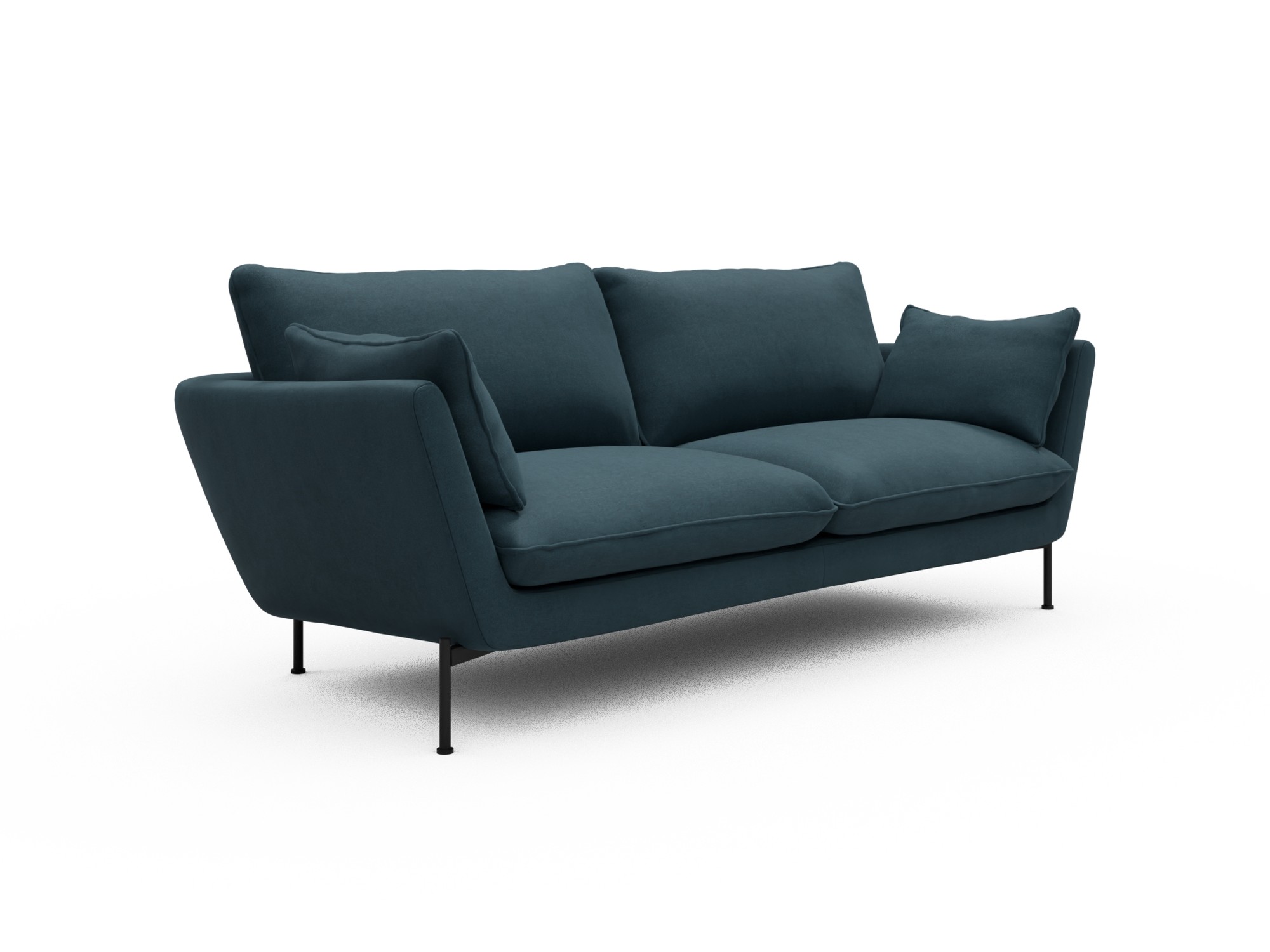 Skandi Home Sofa Anton 3-Sitzer Satya-Indigo moebelfaktor