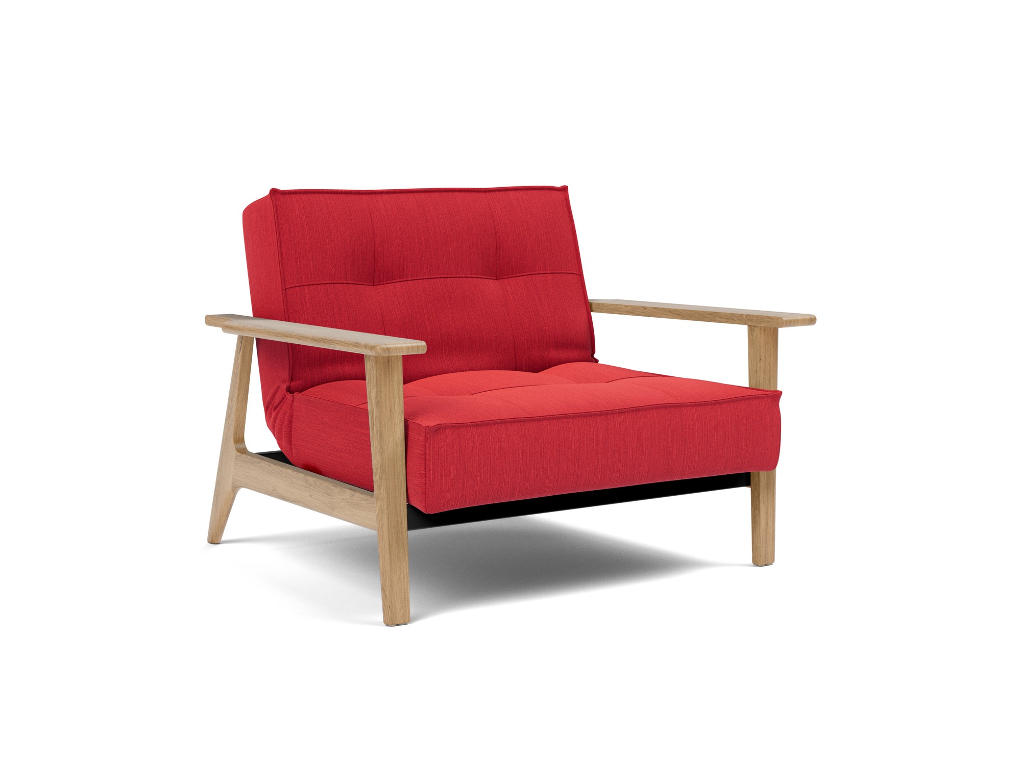 Sessel Splitback Frej Flachgewebe Elegance 511-Red