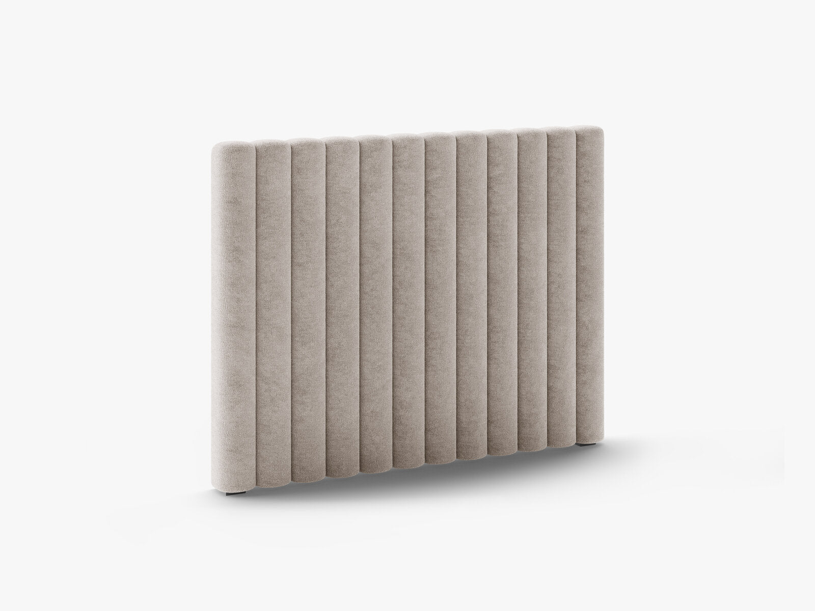 Micadoni Mistero Samtiger Kopfteil 80 cm Chenille Perfect Harmony Beige 120x95