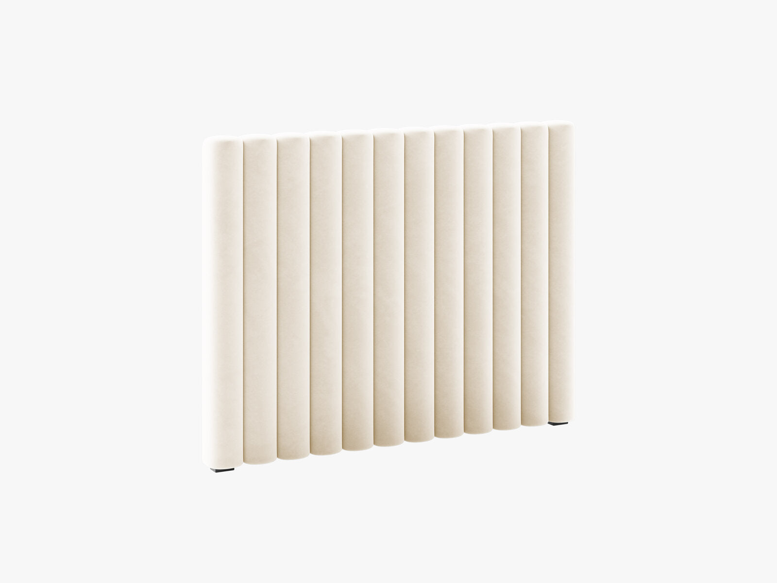 Micadoni Mistero Samtiger Kopfteil 80 cm Samt Paris Beige 120x95