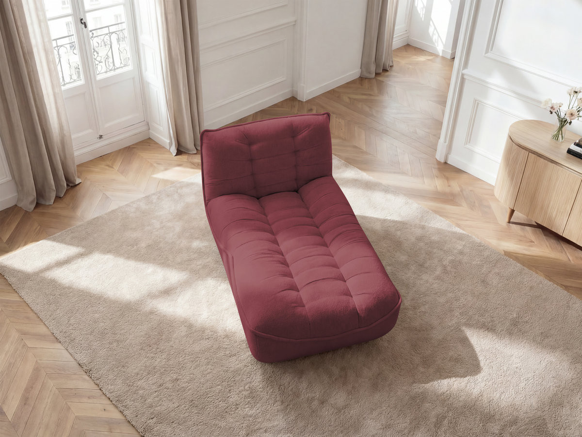 Bobochic Serena Méridienne-Modul Melange-Stoff Rot