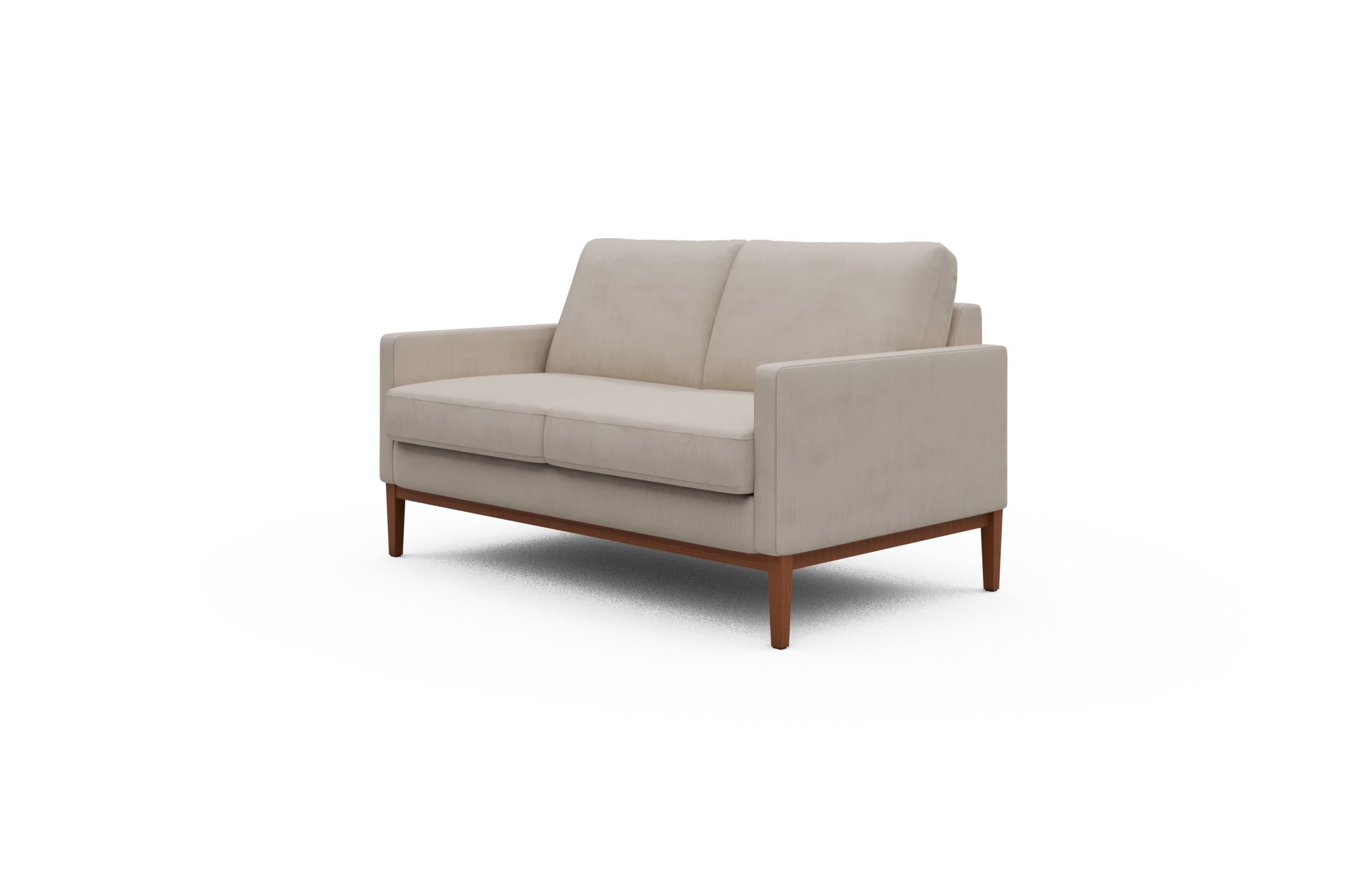 Sofa Bodo 2-Sitzer Cordufine-Off-White