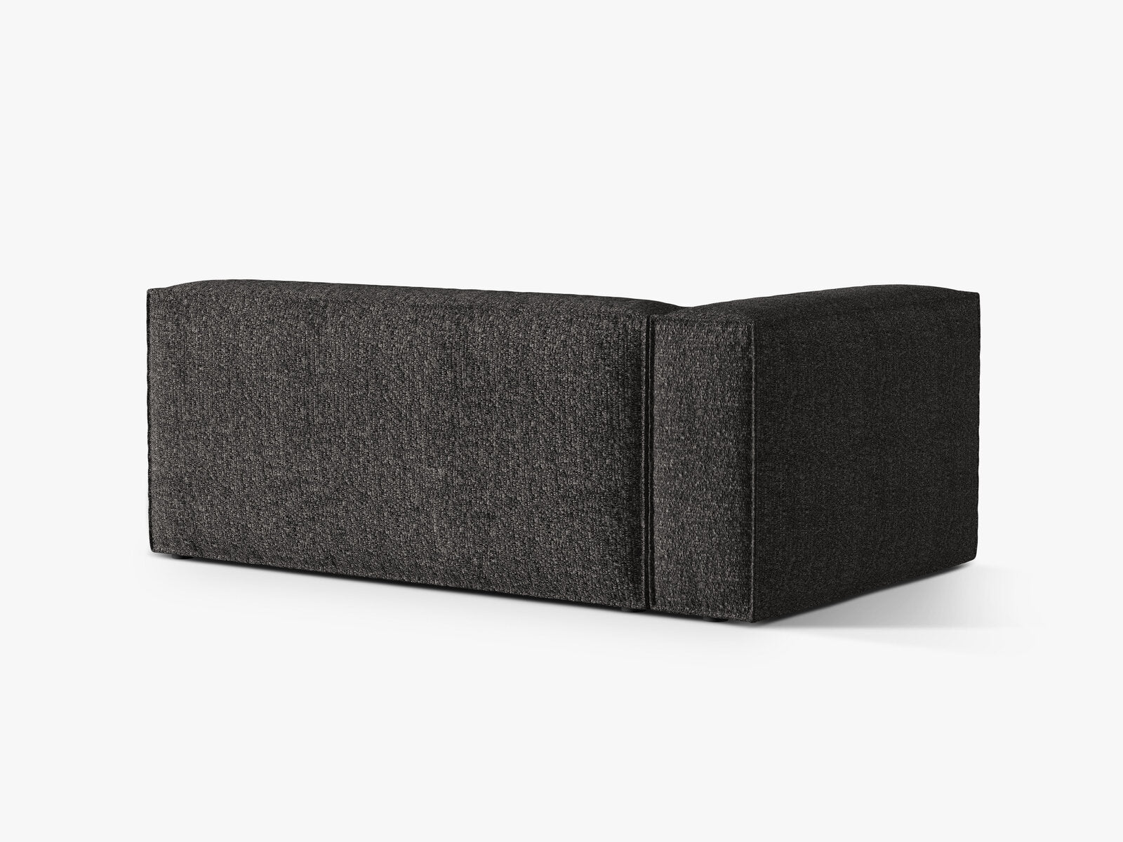 Micadoni Modul Nuria Groß 3-Sitzer Links Boucle Anthrazit