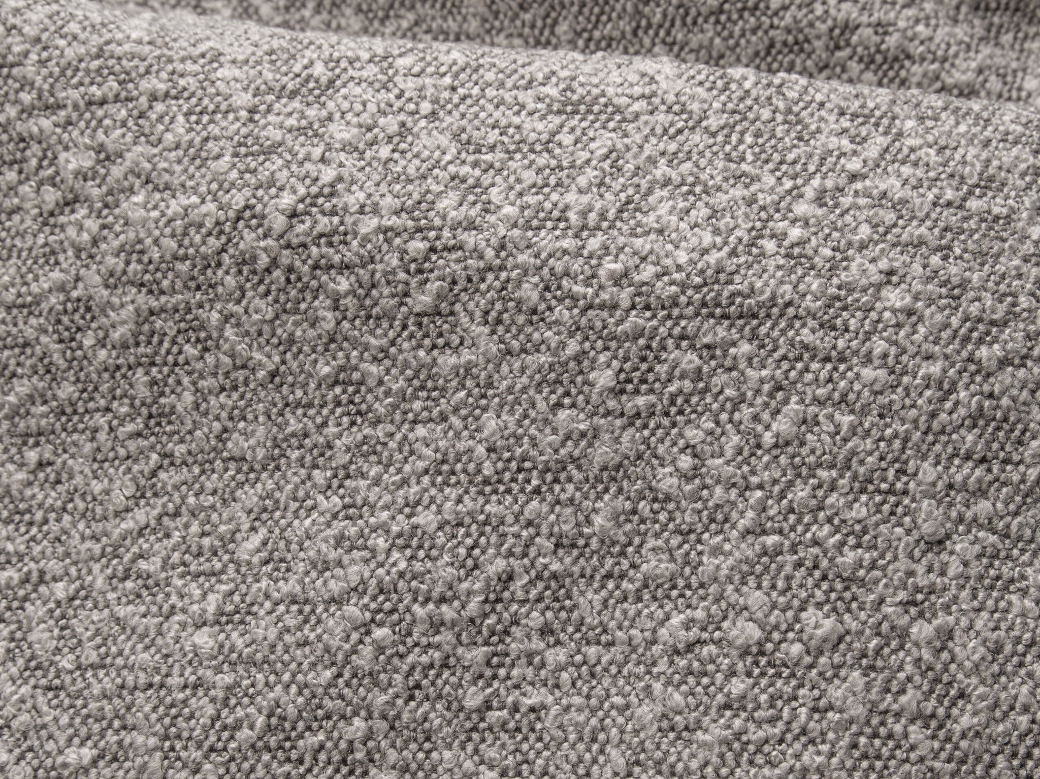 Micadoni Stauraumbett mit Kopfteil Darren Boucle Legend Dunkelbeige 90x200