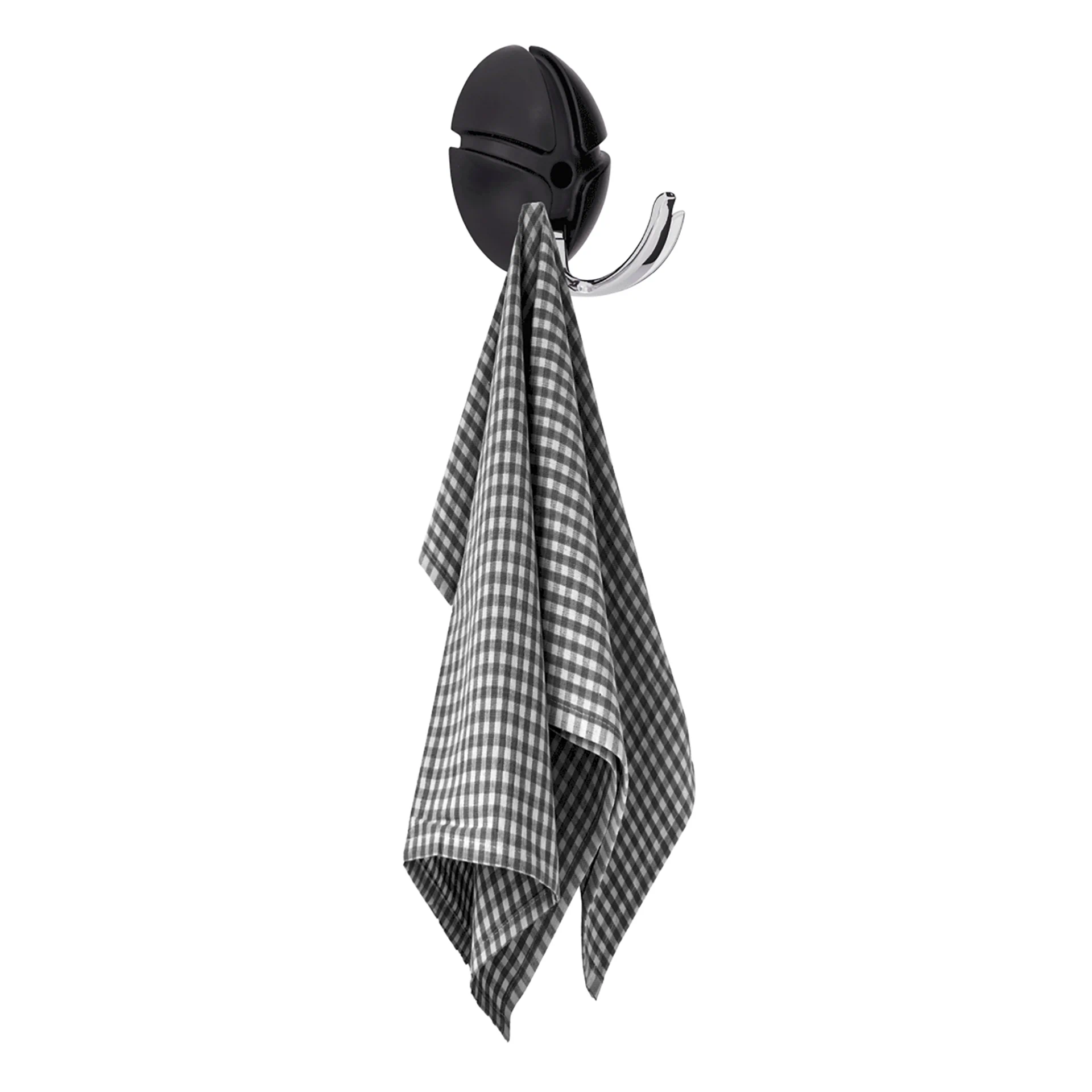 Spinder Design Wandgarderobe Tick Schwarz / Chrome